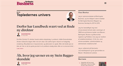 Desktop Screenshot of clausskovhus.blogs.business.dk