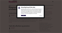 Desktop Screenshot of kimvalentin.blogs.business.dk