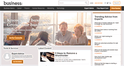 Desktop Screenshot of business.com