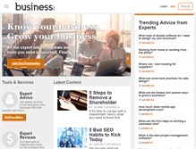 Tablet Screenshot of business.com