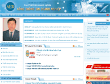 Tablet Screenshot of business.gov.vn